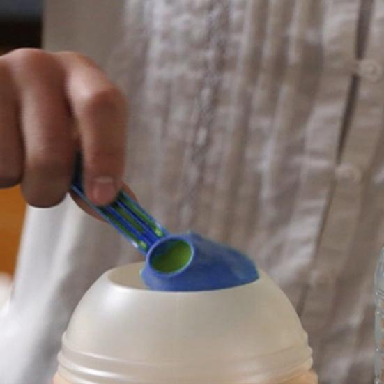 Мерная ложка-воронка для протеинового порошка, кулинарный ингредиент, длинная ручка, совок, кухонный инструмент для добавок