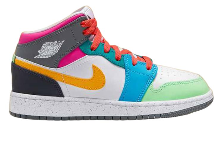 Air Jordan 1 Mid SE GS 'Мультиколор' FN1190-100