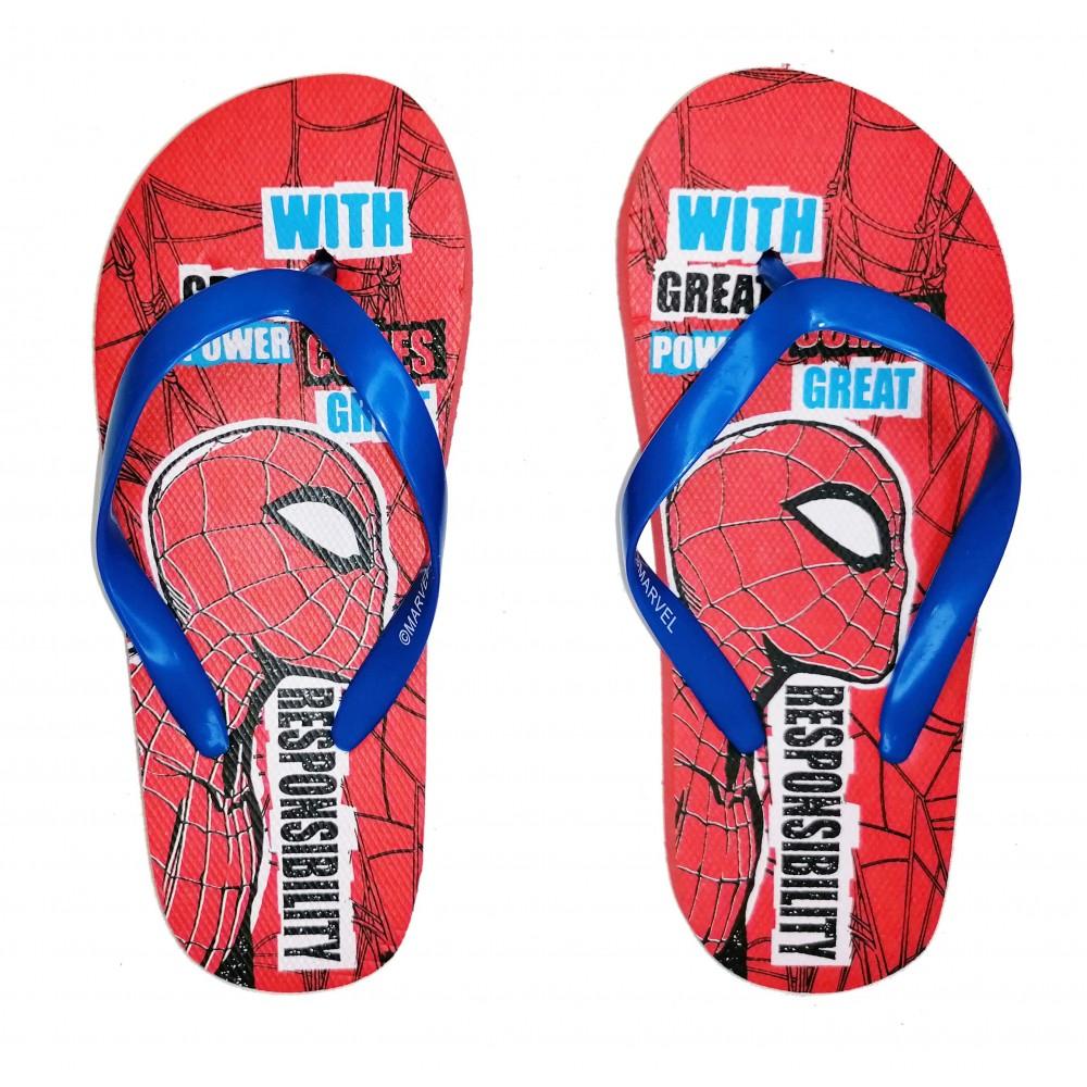 Вьетнамки "Человек-Паук" для мальчиков - КРАСНЫЙ