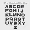 DIY Metal Letter Car Stickers - English Logo Decals