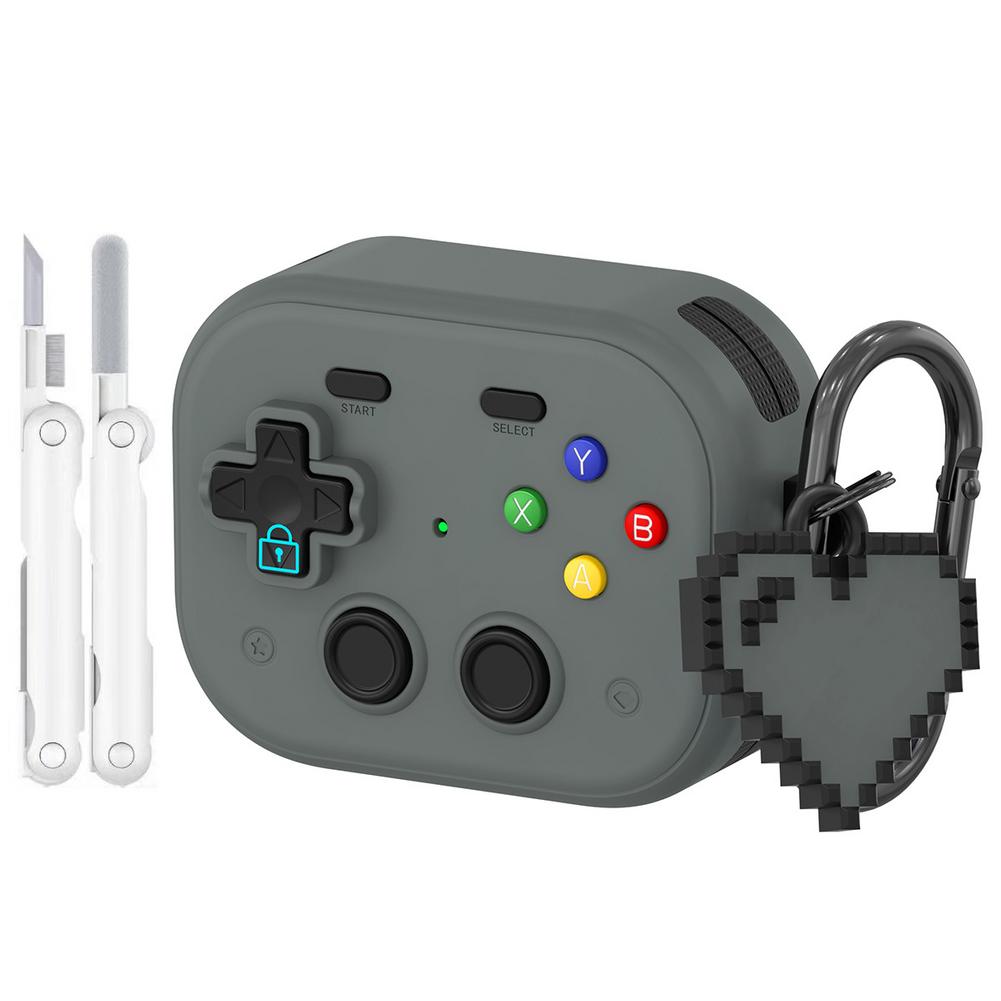 For Airpods Pro3 Protective Case Game Controller Style Protective Case For AirPods Pro 3 With Cleaning Kit TPU Case Cover