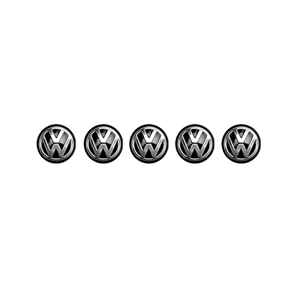 BIG1 14 мм Наклейка-эмблема на ключ автомобиля Логотип на ключ для Volkswagen VW Golf 5 6 7 Polo RLine GTI Passat B6 Tiguan Jetta YSYKTZ