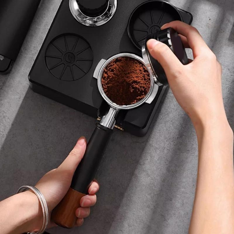 Handle Coffee Portafilter Stainless Steel Espresso Machine Bottomless Filter Holder Home Baristas Accessories