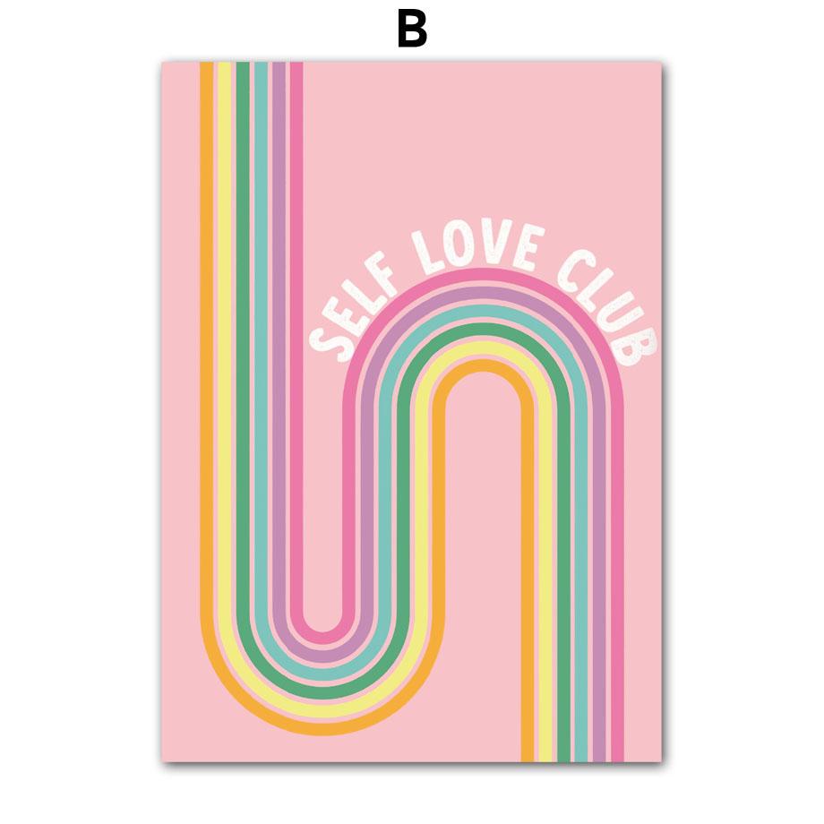 Скандинавская Радужный Леопард Лист Ваза Сердце Абстракция HD Настенное Искусство Холст Постеры и Принты Украшение для Дома Спальни Гостиной