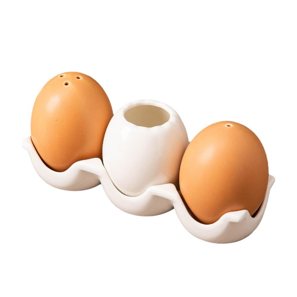 Ceramic Salt and Pepper Bottle Underglaze Painting Spice Bottle Set Seasoning Jar Restaurant