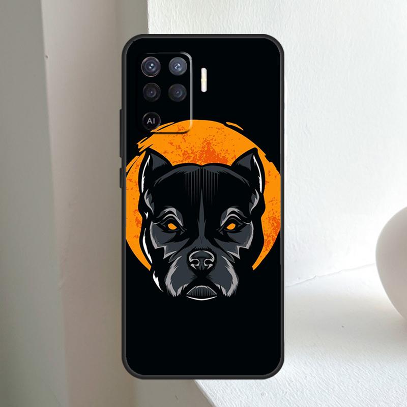 Чехол Pit Bull Lovely Dog Pitbull Для OPPO A78 A98 A18 A38 A58 A5 A6 Pro A15 A17 A57 A16 A76 A96 A54 A74 A94 A40 A60 A80