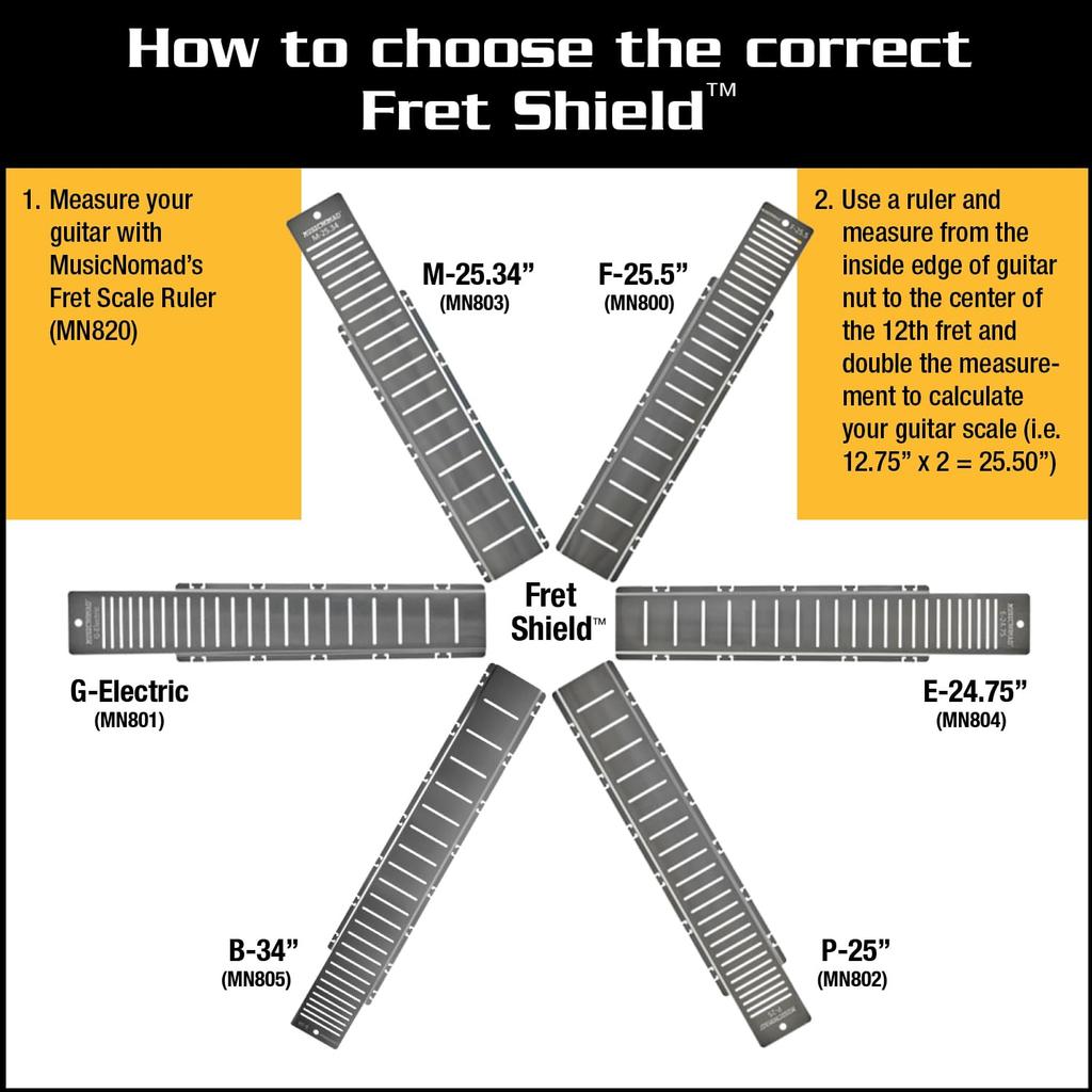 MUSIC NOMAD Защита ладов для чистки ладов для электрогитар GIBSON (MN801)