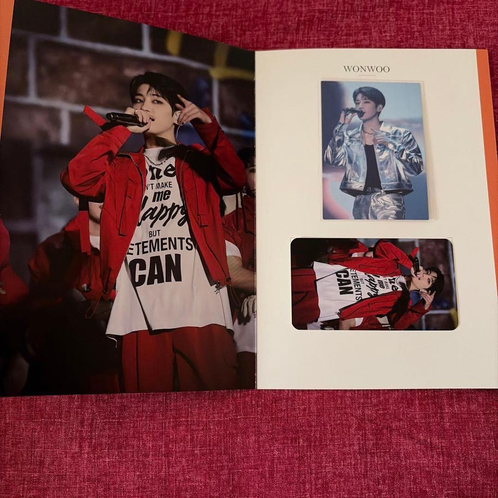 Used SEVENTEEN Wonwoo Nankai Rapid Memorial Card