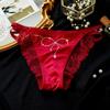 Bow Diamond Low Waist Panties Lace Sexy Triangle Women’s Panties