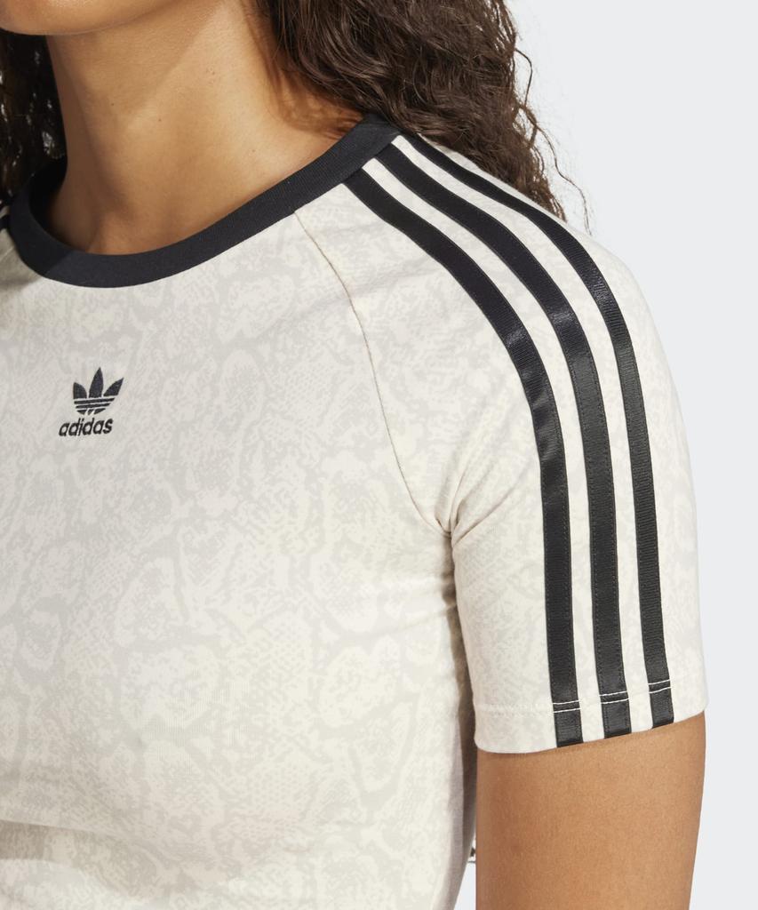 adidas Детская футболка с принтом змеи - Wonder White / Ji8407