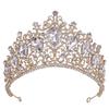 Барокко королевская королева великолепные хрустальные тиары и короны головной убор невесты диадема принцессы свадебная корона ювелирные украшения