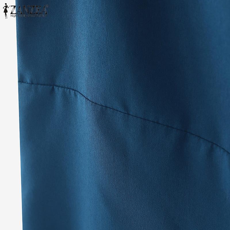 ZANZEA Женские повседневные майки без рукавов с V-образным вырезом и шнуровкой