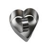 1 шт., форма из нержавеющей стали в форме сердца в виде пятиконечной звезды для печенья, инструмент для выпечки салата своими руками, инструмент для торта, салата, десерта, суши