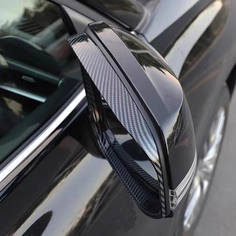 Abw For Ford Ranger T9 Everest 2024 Carbon Fiber Exterior Rearview Side Mirror Rain Eyebrow Decorative Car Accessories