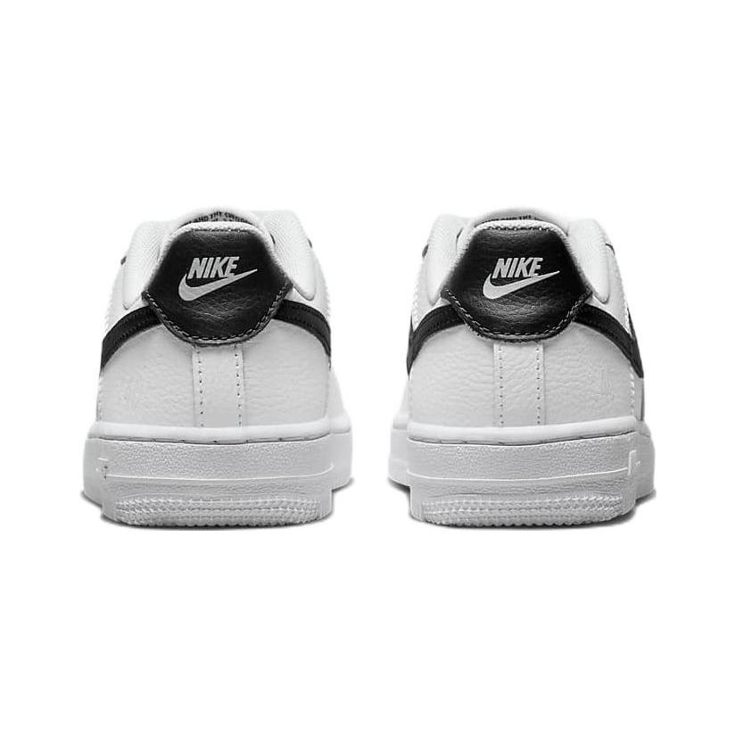 Nike Air Force 1 SE 40th Casual Slip-Resistant Durable Low-Top Skate Shoes Kids Sneaker Black White FJ2887-100