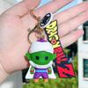 Anime  Keychain PVC Cartoon Cartoon Figure Trunks Son Goku Piccolo Buu Vegeta Figures Key Chain Keyring Bag Decor