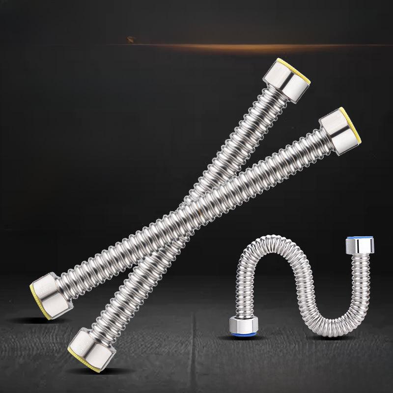 Lingxuan 304 Stainless Steel Explosion-Proof Water Inlet Hose for Electric Water Heaters