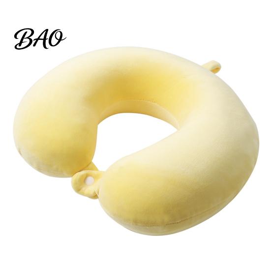 5-second Rebound Memory Foam Travel Neck Pillow, U Shaped Headrest for Airplane Multi-functional Lumbar Pillow Car, Soft Support Office Nap, Removable