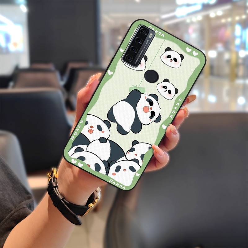 Shockproof Protective Phone Case For TCL 20 SE TPU Fashion Design Cover Dirt-resistant Durable Cartoon Full Wrap Cute