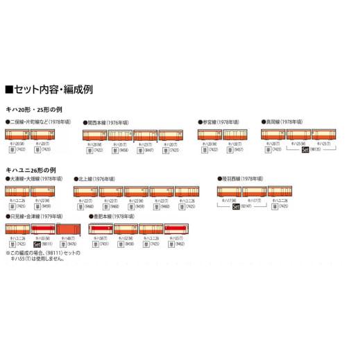 Tomytec TOMIX N Gauge JNR Kiha 25 Series T Diesel Car 7424