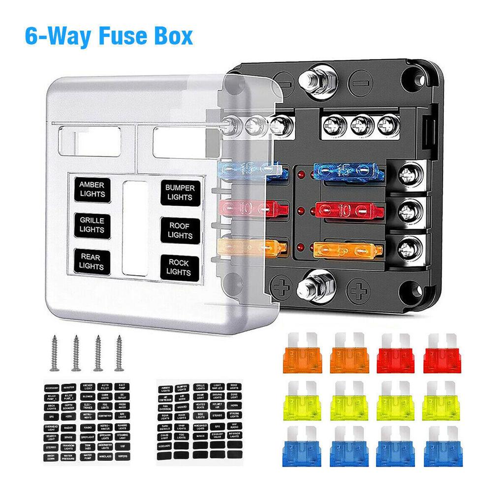 5M Advanced Voltage Sensitive Split Charge Relay Kit W/ Fuse Box 12V 140A VSR Camper Van