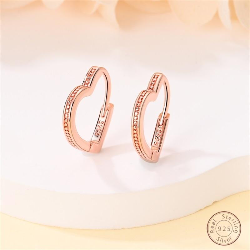 Серьги-кольца из серебра 925 пробы, минималистичные, золотые, круглые, модные, с застежкой-пряжкой с цирконием, свадебные украшения, подарок для женщин