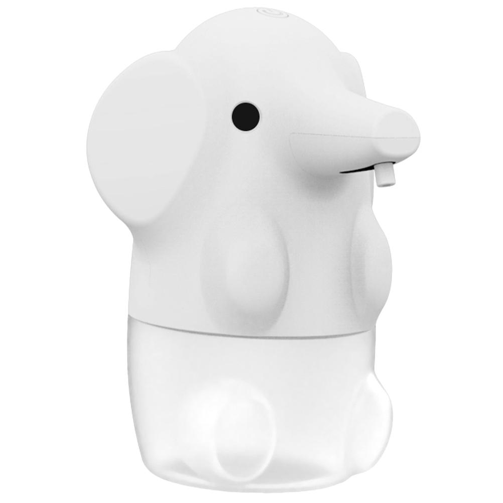 Диспенсер для мыла в виде милого слона с USB-зарядкой, ручная мультяшная машина, интеллектуальный пресс, принадлежности для ванной комнаты, детское дезинфицирующее средство