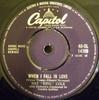 7inch Record NAT KING COLE - When I Fall In Love 45CL14709 Capitol Records - UK Jazz Used