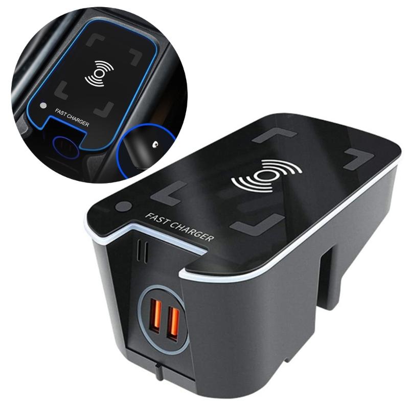 Quick Charging Plate 15W Car Wireless Charging Holder Car Phone Charging Station for XC60 XC90 S90 Phone Charging Holder