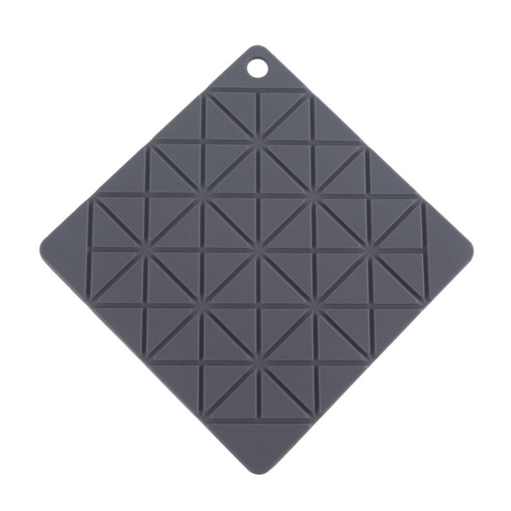 Foldable Silicone Pot Mat Simple Tableware Pad High Temperature Resistant Cup Mat Hotel