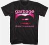 Музыкальная группа Garbage Я думаю, я параноик Альбом Футболка Унисекс Футболка