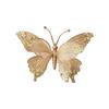 Shatterproof Mesh Butterfly Decorations For Christmas Tree 25Cm Glittering Wing Indoor Outdoor Festival Party Supplies