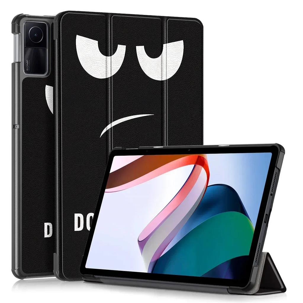 Kids Case For Redmi Pad 2 Red Mi Pad SE 11 Inch PU Leather Magnetic Tri-Folding Stand Cover For Redmi Pad 10.61