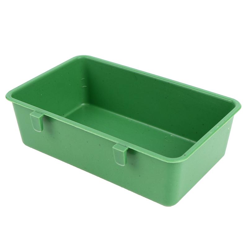 Small Plastic Bird Bath Tub Parrot Shower Bathtub Bird Food Bowl For Feeders