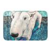 English Bull Terrier Banksy Style Doormat Non-Slip Kitchen Bathroom Mat Bedroom Balcony Door Floor Entrance Carpet Rug
