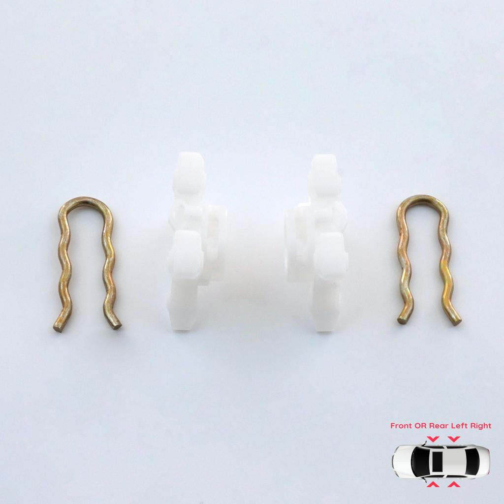 EWR5 Window Regulator Guide Pivot Clips for BMW E36 E92 E93 E34 E32 Z3 Z4 Volvo Passat B3 B4 Range Rover 2 LP P38A 51321938884