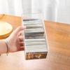 Large Capacity Card Storage Box Acrylic Make Up Organizer Stackable Photo Card Storage Box  Home