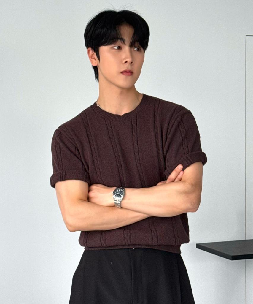 HYOJI 26 Ss Washable Cable Round Crop Knit (6 Colors)