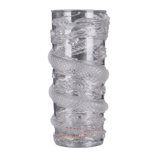 285 мл светодиодный мигающий дракон с изменением цвета, активированный водой, световая чашка для пива, вина, кружка