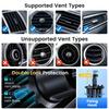 TOPK Super Stable Car Phone Holder, Magnetic Phone Holder Car Dashboard and Air Vent Mount, Compatible with All Smartphones