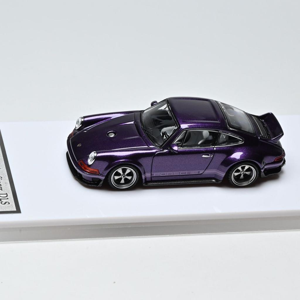 ACE1 Zincit 1:64 Singer DLS Action Figures Porsche 911 Anime Diecast Model Car Alloy Collectible Toys Original Box
