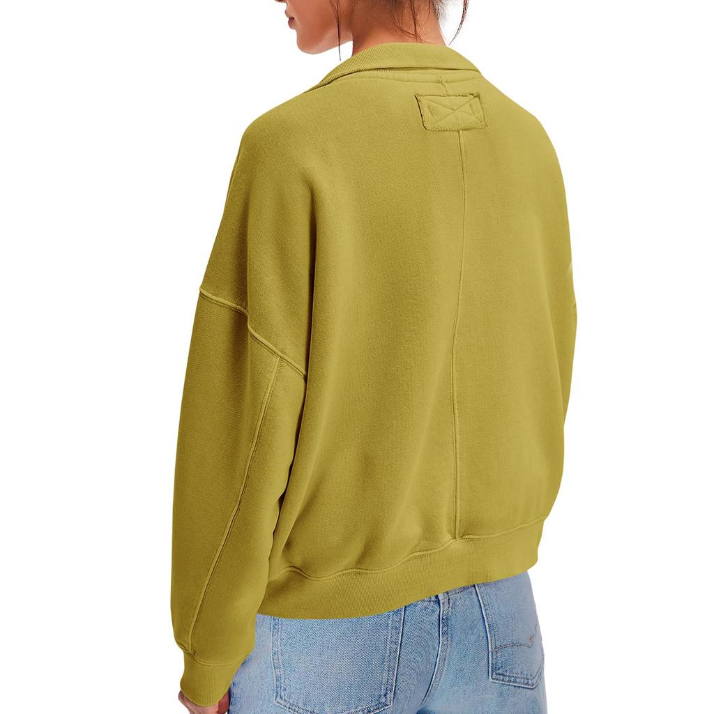 Womens Casual Long Sleeve Sweatshirt