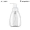 Hand Sanitizer Shampoo Shower Gel Soap Dispenser Clear Foaming Bottle Pump Container Liquid