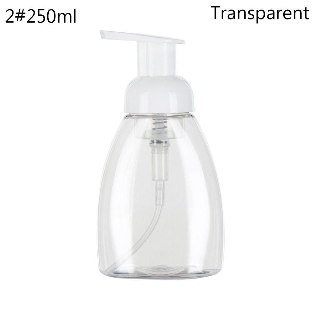 Hand Sanitizer Shampoo Shower Gel Soap Dispenser Clear Foaming Bottle Pump Container Liquid