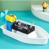 Self Made Electric Boat Assembly Material Set Children Educational Toys For Kids Science Learning And Creativity