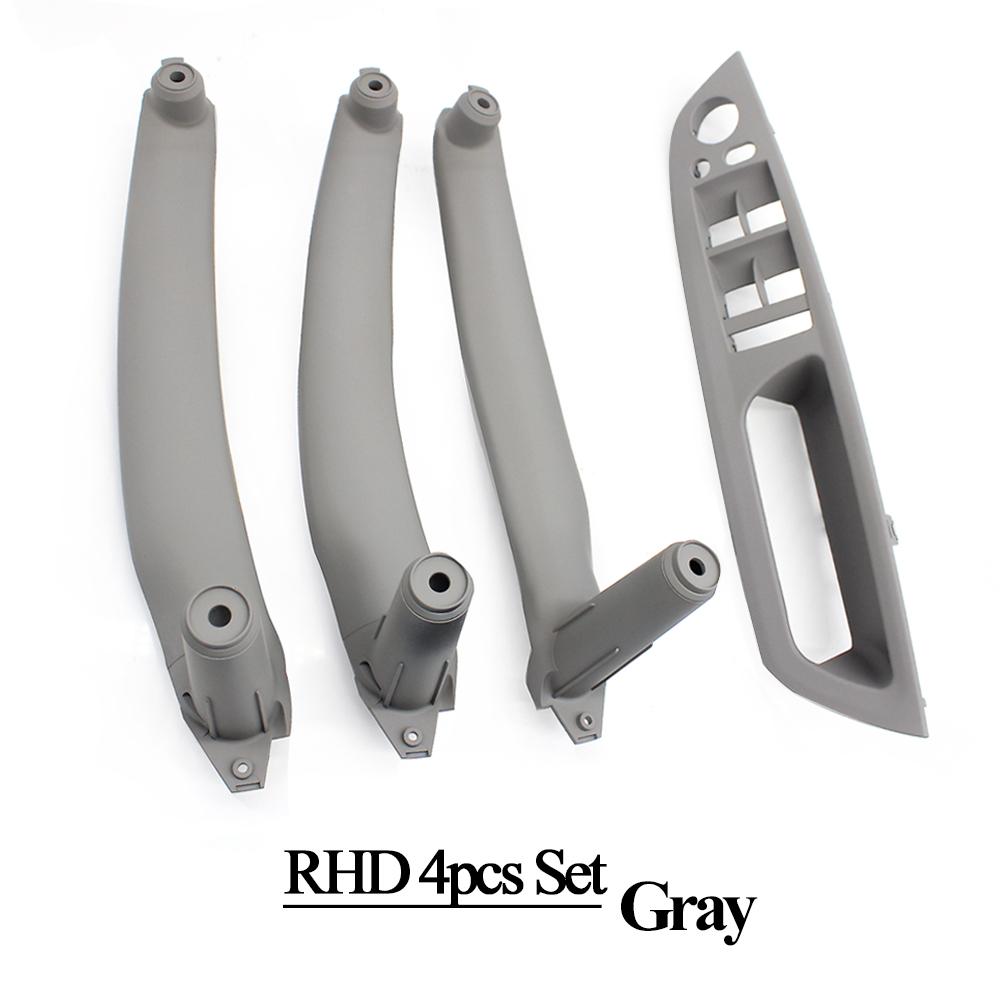 Upgraded LHD RHD Car Interior Door Pull Handle Inner Armrest Panel Cover Replacement for BMW X5 X6 E70 E71 E72