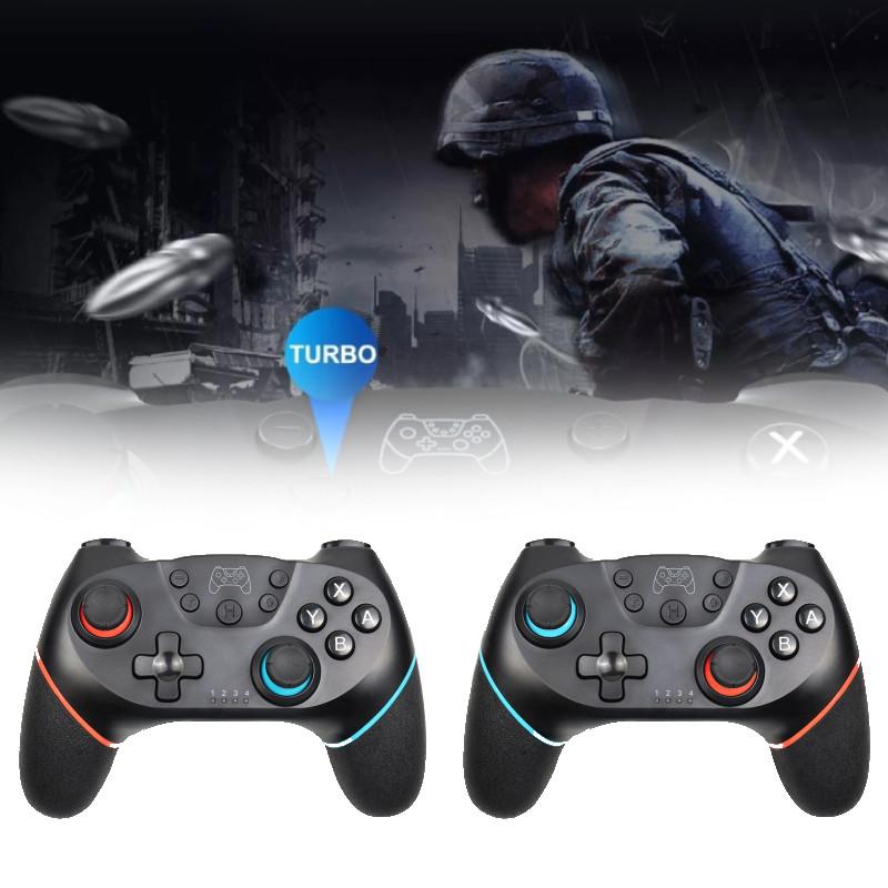 Беспроводной Bluetooth геймпад Switch Pro Floral с вибрацией для ПК и Switch