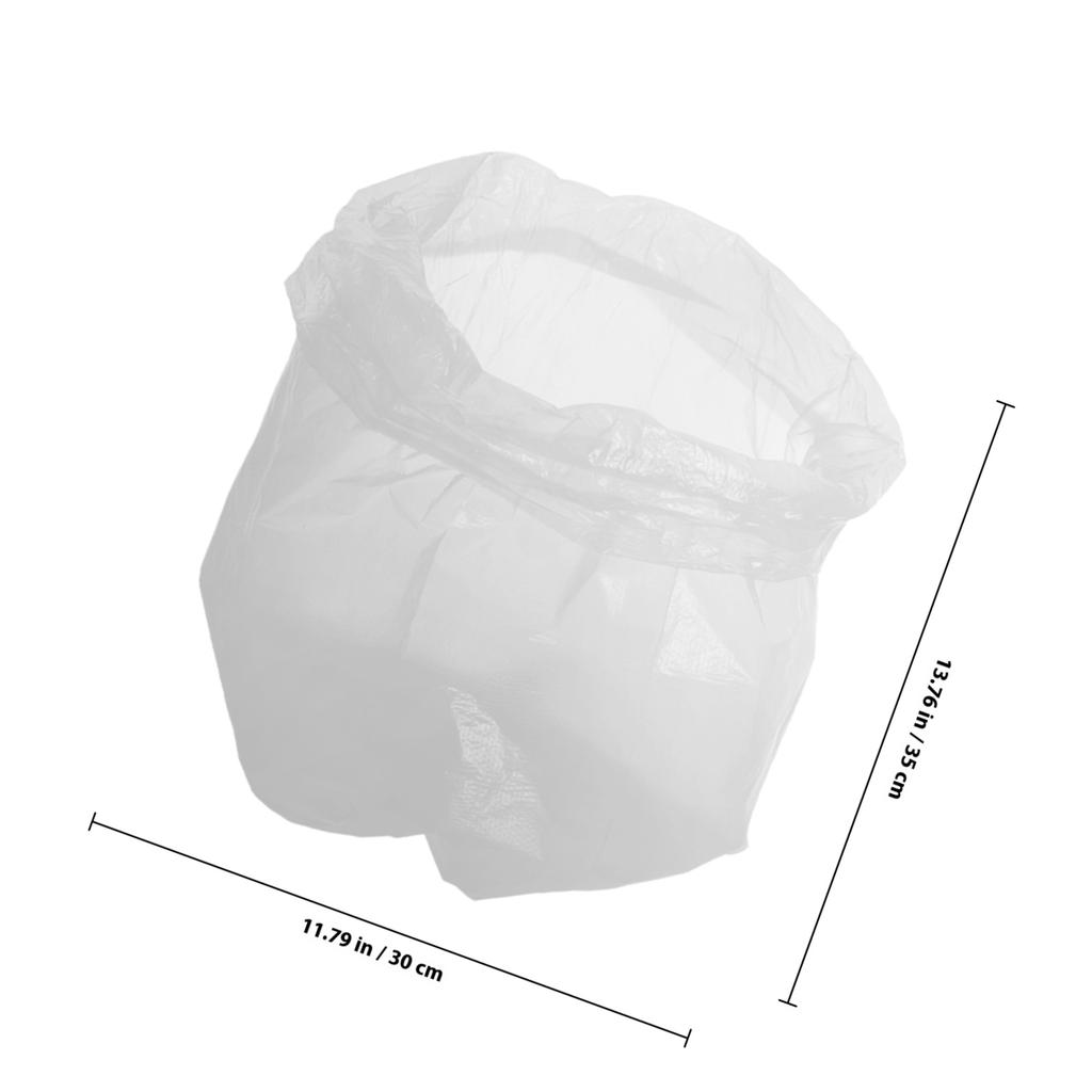 10 Rolls Creative Rubbish Bag Thick Design Strong Load-Bearing Desktop Trash Can Garbage Bag for Home Office Car Litter Carrier