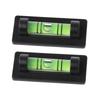 Fast Bubble Level Magnetic Base Practical 2pcs Brand New