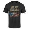We The People Stand With Donald Trump T-shirt American Flag Shirt